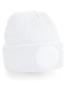Preview: Patch-Beanie mit rundem Patch - verschiedene Farben - Gr. Onesize